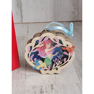 Hallmark aerial and Friends Little Mermaid ornament Xmas